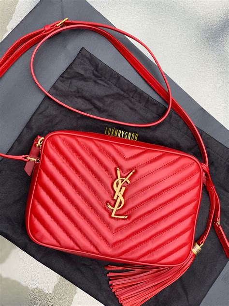 red ysl purse|saint laurent purses on sale.